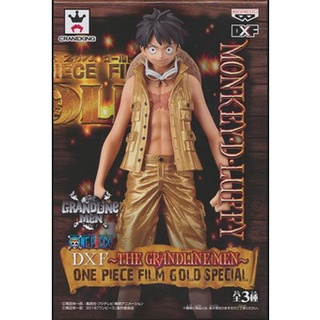 [ส่งจากญี่ปุ่น] Monkey D. Luffy ONE PIECE DXF ~ THE GRANDLINE MEN ~ FILM GOLD SPECIAL Figure L01489865