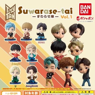 ∎ เลือกลายได้ ∎ กาชาปองไทนี่ทัน บังทัน นั่ง BTS TinyTAN Suwarase-tai v. 1