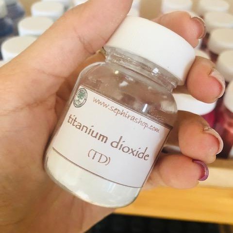 สีขาว Titanium Dioxide Cosmetic grade – สีทำสบู่ สีทำลิปสติก สีขาวทึบ Sephira สีทำเครื่องสำอาง
