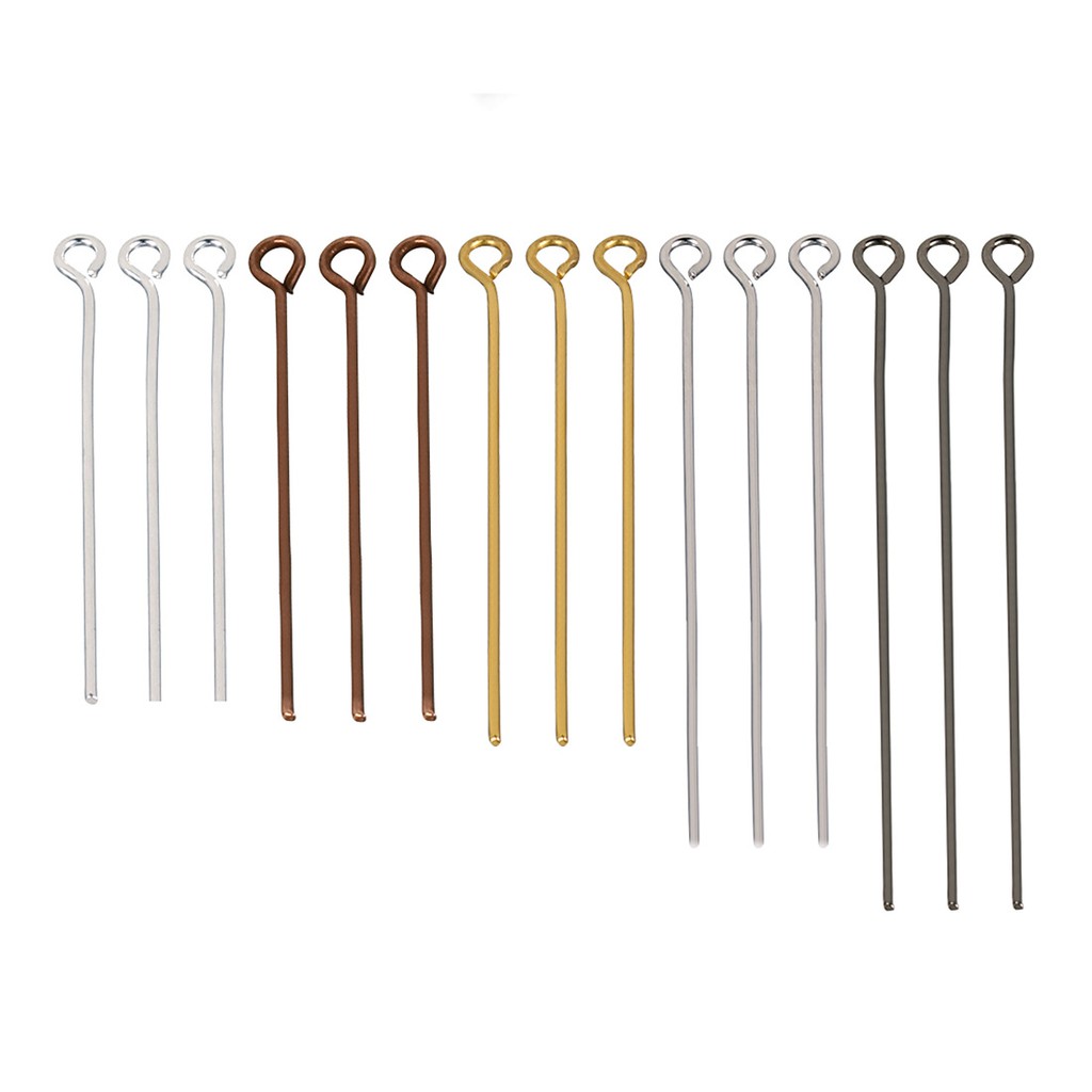 หมุดหัวตา เส้นผ่าศูนย์กลาง 0.7 มม. สําหรับทําเครื่องประดับ Diy จํานวน 200 ชิ้น ต่อล็อต