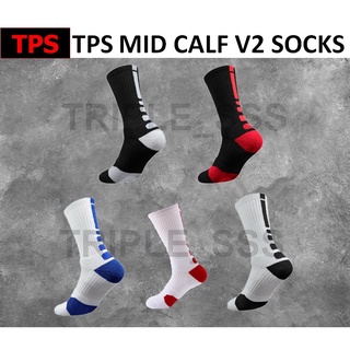 ถุงเท้าฟุตบอลครึ่งแข้ง ถุงเท้าครึ่งแข้ง TPS Mid Calf V2 ของแท้ ลดราคาพิเศษ ถูกมาก อย่าลืมใช้โค้ดส่งฟรี