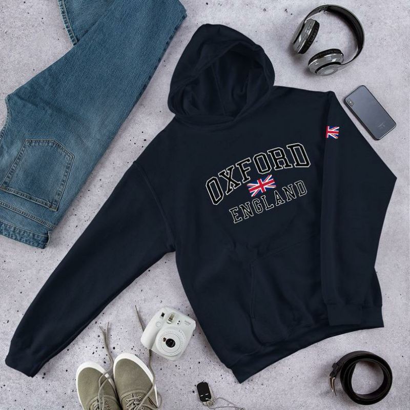 Just Jacket (S - XXXXXXL 6XL) Hoodie 0XF0RD ENGLAND เสื้อแจ็คเก็ตเสื้อกันหนาว Campus University BIG 