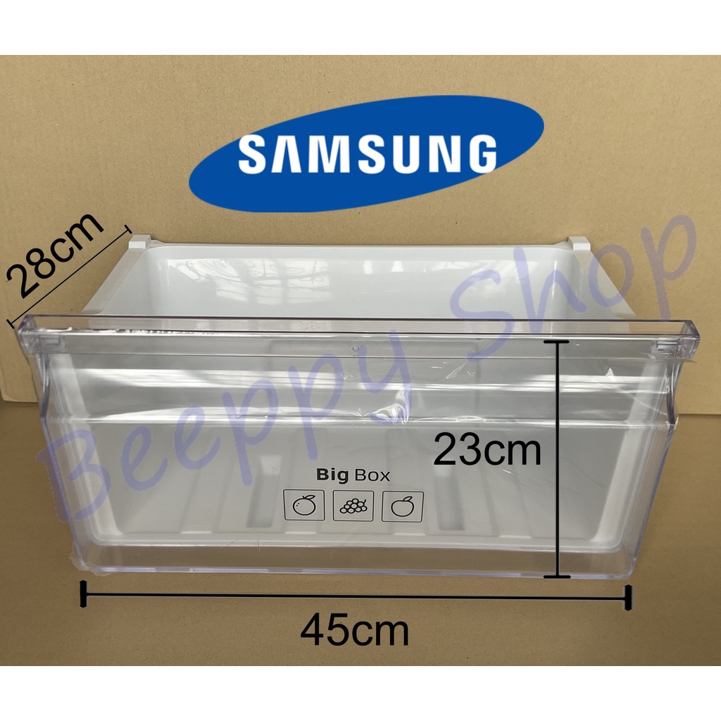 กล่องใส่ผักในตู้เย็น กล่องผัก ตู้เย็น Samsung ซัมซุง รุ่น RT20F/RT20HAR1 ของแท้