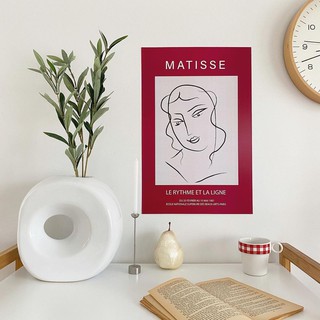 Poster - Le Rythme Et La Ligne by Henri Matisse, 1987 Paris