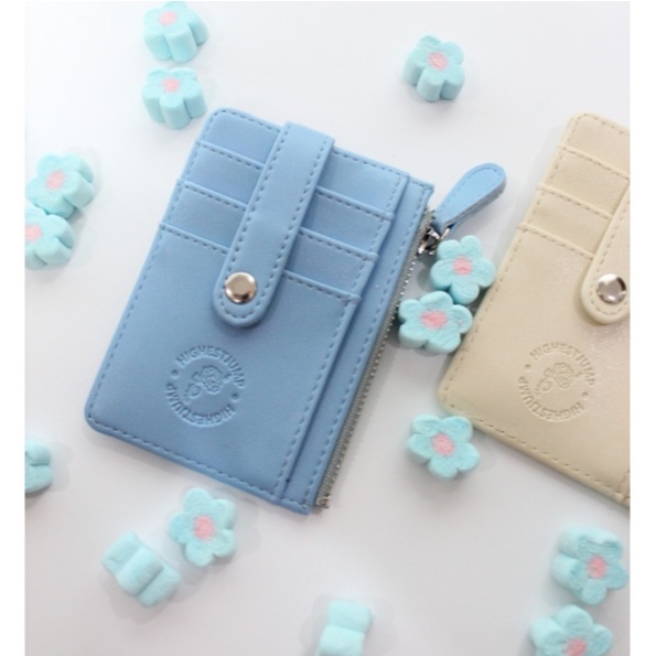 Lodestar card holder bag กระเป๋าใส่บัตร/เหรียญ wallet (พร้อมส่งทุกสี ยกเว้น pink-silver)