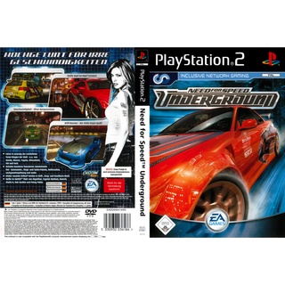 Need for Speed - Underground แผ่นเกมส์ PS2