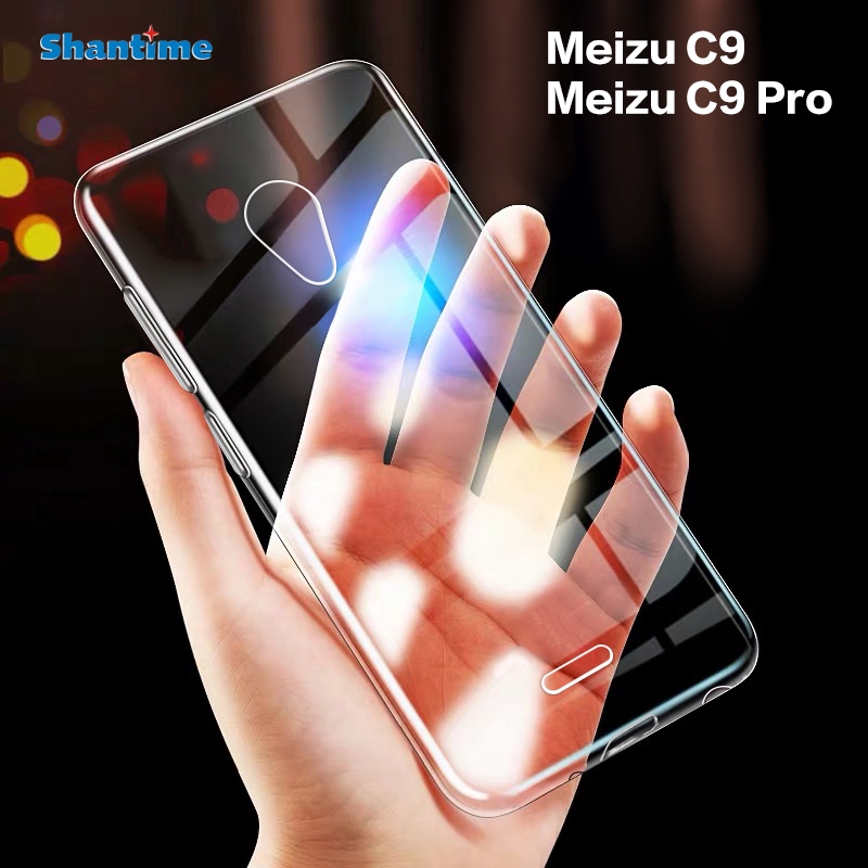 สําหรับ Meizu C9 Pro Case Ultra Thin Clear Soft TPU Case สําหรับ Meizu C9 Couqe Funda