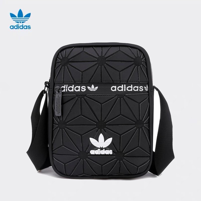 ⚘[อาดิดาสของแท้ 100%] Adidas กระเป๋าสะพายไหล่ clover กระเป๋า crossbody ของแท้กระเป๋าสะพายข้าง จุขนาด