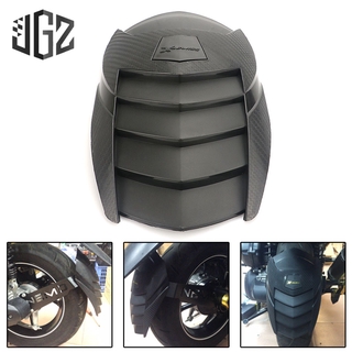 กันดีด ฝากันดีด ของSHARK POWER For YAMAHA AEROX NVX155 2017 2018 Motorcycle ABS Plastic Rear Mudguard Fender Wheel Tire Splash Pad Cover Protector