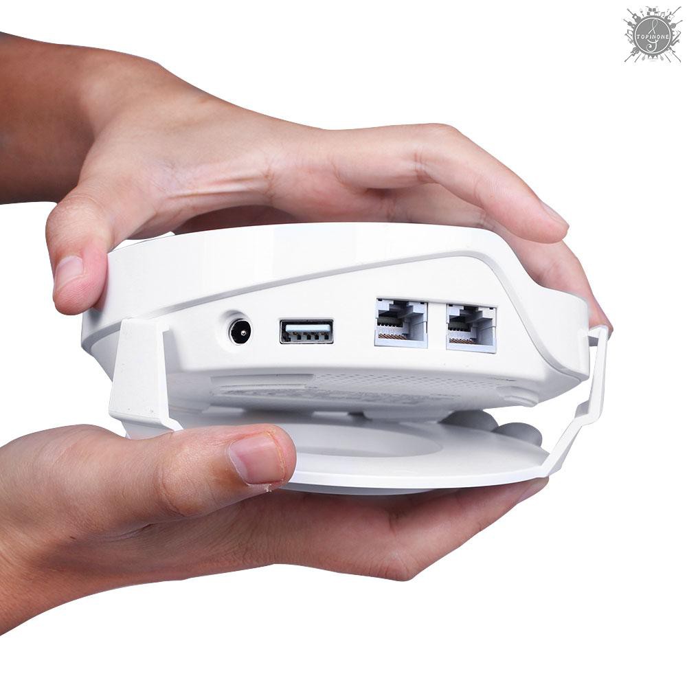 STURDY To Wall Mount สําหรับ Tp - Link Deco M9 Plus ปลั๊กอินเทอร์เน็ตไร้สาย #8