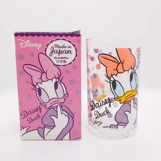 Lot.229 🍭แก้วน้ำญี่ปุ่น~แก้วใส🍭ลายเดซี่ ดั๊ก~Daisy Duck#สินค้าใหม่