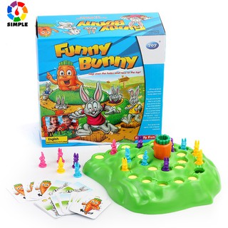 Rabbit Cross Country Competition Childrens Puzzle Game เกมรูปกระต่ายของเล่นสำหรับเด็ก