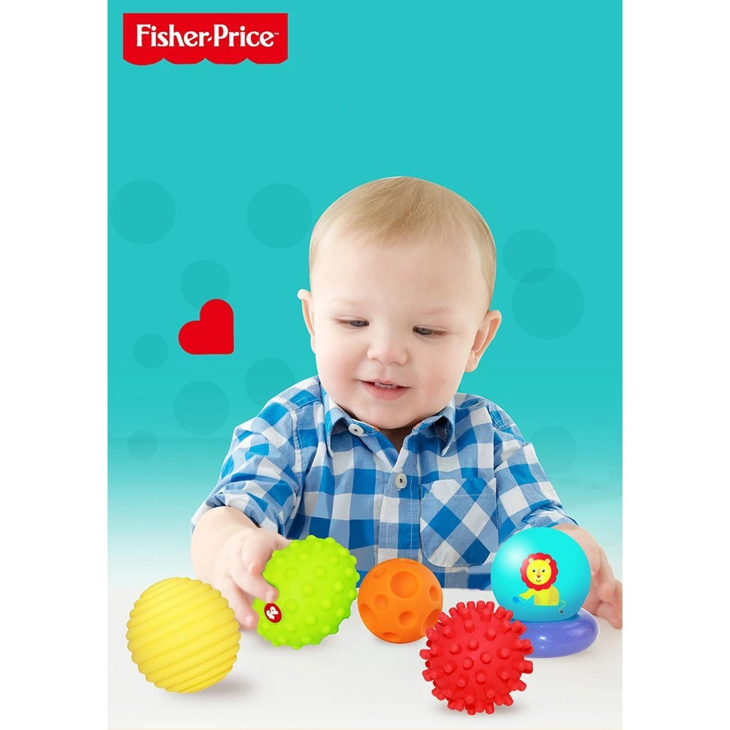 Fisher Price Six Senses Sensory Activity Balls ชุดลูกบอลฝึกพัฒนาการ 6 ชิ้น thumbnail 8