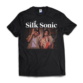 🌟พร้อมส่ง🌟เสื้อยืดพิมพ์ลายเสื้อยืดเสื้อยืด โอเวอร์ไซซ์ SILK SONIC BRUNO MARS | ซิลค์โซนิค | บรูโนมาร์ส | เสื้อวงดนตรี |