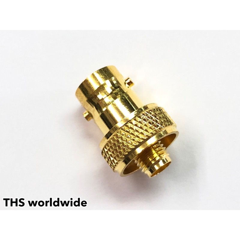 ขั้วแปลงเสา สีทอง ข้อต่อเสา วิทยุสื่อสาร GP-888 , AR-67 , FB-7K , IC-UV95 , GP-1800 , GP-T98 , TC-24