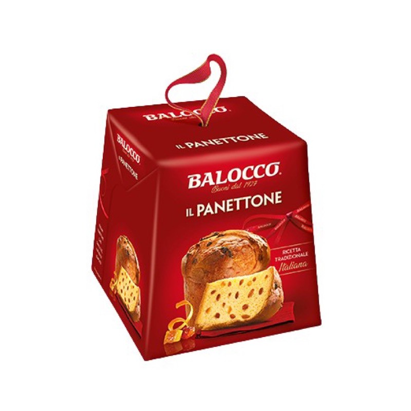 ขนมปัง มินิ ปาเนตโตเน่ คลาสสิค Mini Panettone Balocco Classica 100 Gr