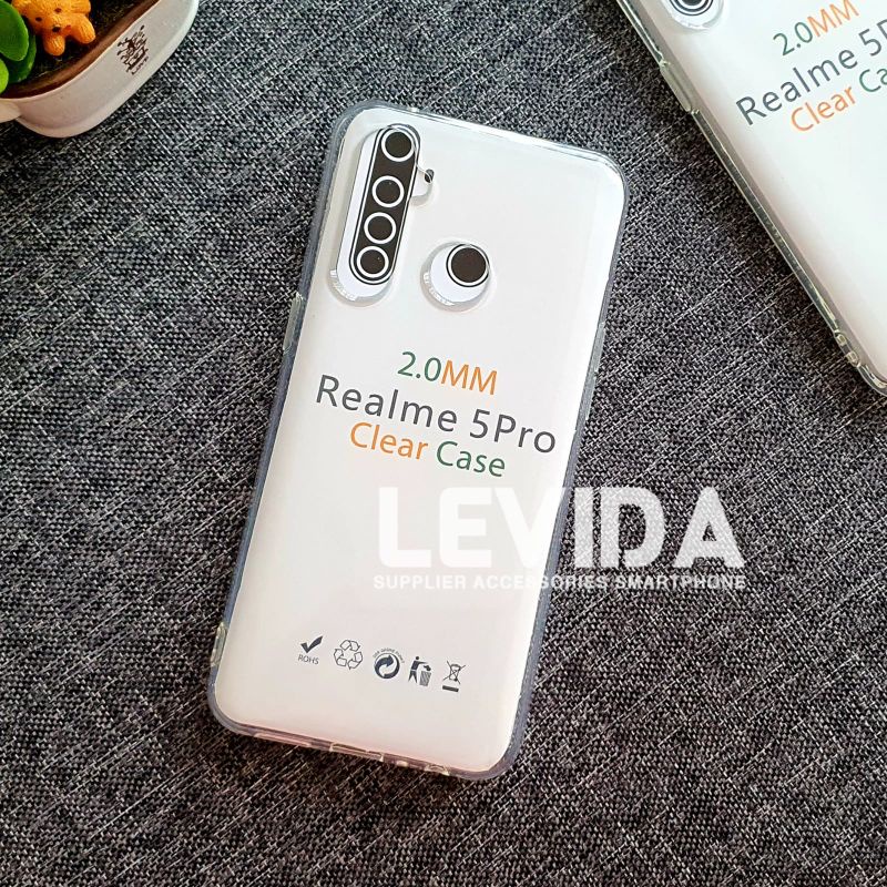 Realme 5 Pro Realme 7I Realme C17 Realme 3 Softcase Clear 2.0mm Case Bening Realme 5 Pro Realme 7I R