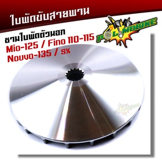 ใบพัดขับสายพานตัวนอก ล้อขับสายพานตัวนอกMIO Mio125   Fino110-115   Nouvo135   Nouvo-sx  ใบพัดMIO  ใบพัดนอก