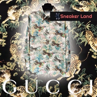 เสื้อเชิ้ต GUCCI ลายเสือ คอลเลคชั่น 2022