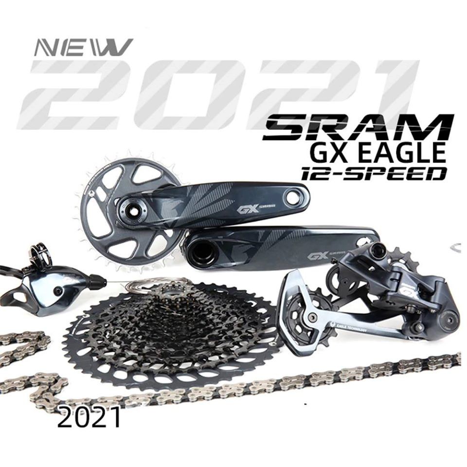 2021 Sram Gx Eagle Dub 10-52T 520% Range Boost Lunar Dub Mtb Groupset