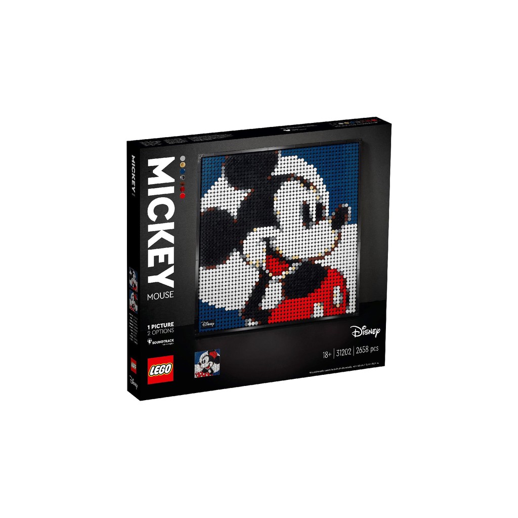 Lego Art 31202 Disney's Mickey Mouse ของแท้ 100% พร้อมส่ง