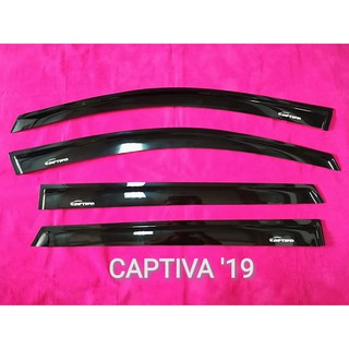 กันสาดรถยนต์ Captiva​ 2019