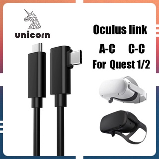 ราคาVR USB Type C Oculus Link USB 3.2 Type C Data Cable for Quest2 to PC And Steam