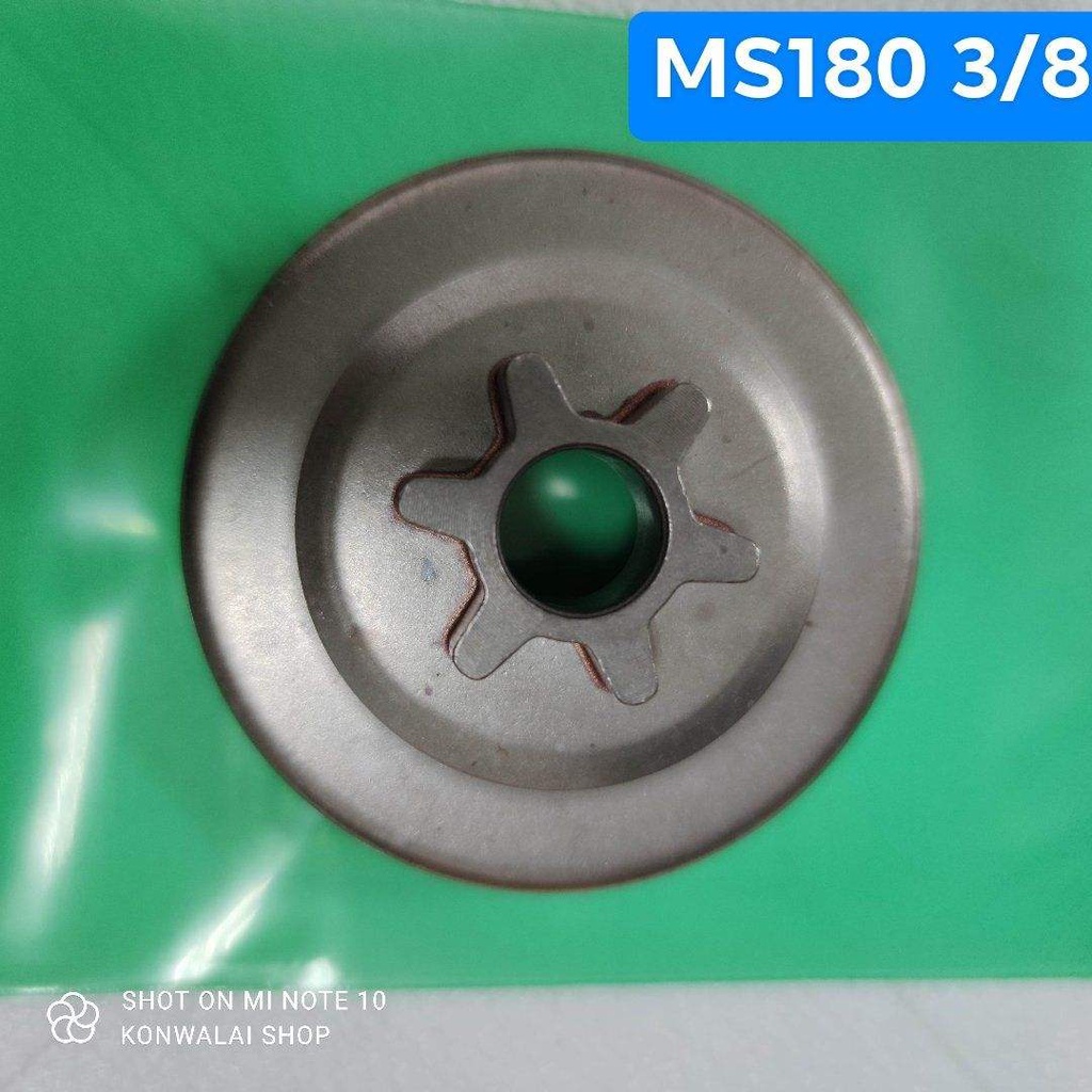 สเตอร์เฟือง เลื่อย 3/8 MS180 ใช้กับโซ่ 3623 - 3636 พร้อมส่ง