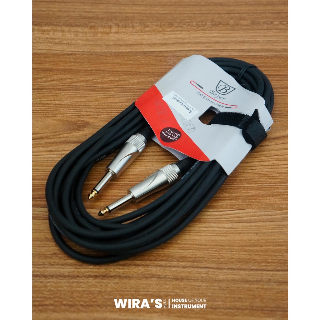 Beyer ISO100LU6 สายแจ็ค 6 เมตร