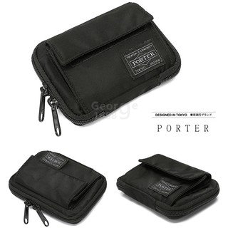 Porter กระเป๋าสตางค์ ไนล่อน มีซิป สําหรับผู้ชาย