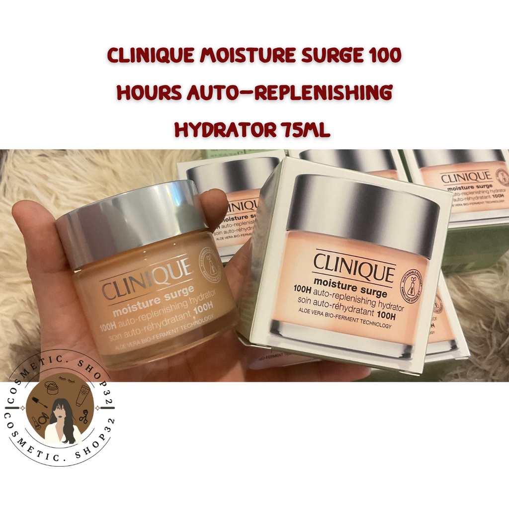 พร้อมส่ง Clinique Moisture Surge 100 Hours Auto-Replenishing Hydrator 75ml Exp 2027