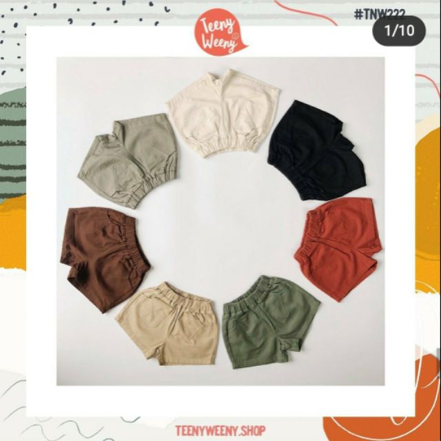 Teenyweeny.shop - tnw222 กางเกงขาสั้นเด็ก