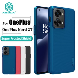 Nillkin เคสโทรศัพท์มือถือ PC แข็ง ผิวด้าน บางมาก กันกระแทก กันลายนิ้วมือ สําหรับ OnePlus Nord 2T 5G