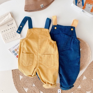 Childrens Spring And Autumn New  Boys Overalls