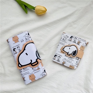 🔥พร้อมส่ง🔥กระเป๋าสตางค์ใบยาวและใบสั้น ลายสนูปปี้ snoopy🔻อ่านใต้ภาพก่อนสั่ง🔻กระเป๋าสนูปปี้❌ไม่มีเก็บปลายทาง