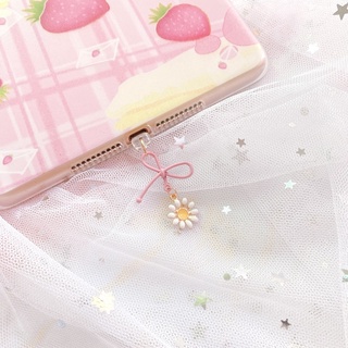 🌸จุกกันฝุ่น ipad, iphone, android จุกหูฟัง จุกกันฝุ่นโทรศัพท์, สินค้าDiy, พร้อมส่ง