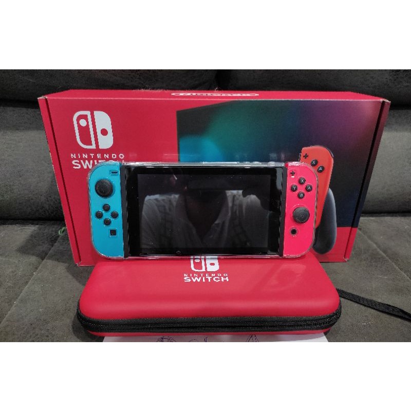 Nintendo Switch กล่องแดง ของครบ มือสอง