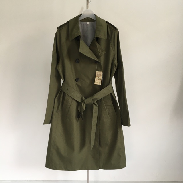 Muji Water Repellent Trench Coat Khaki Coatiloveyou Thaipick 