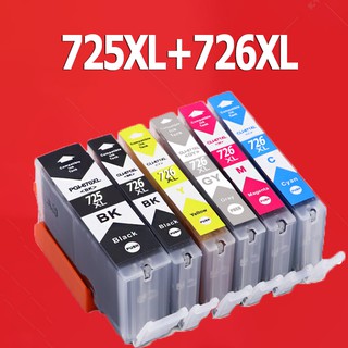 PGI 725 CLI 726 ink PGI 725XL CLI 726XL black PGI725XL CLI726XL Ink Cartridge Compatible for Canon IP4870 / IP4970