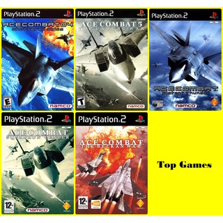 Ace Combat &lt;&lt;   &gt;&gt;&gt; เอซคอมแบต &lt;&lt;&lt;&lt; ทุกภาค ของ PS2  Playstation 2