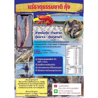 แร่ธาตุเกลือขม 🦐 สารอาหารที่กุ้งต้องการสำหรับการเจริญเติบโต