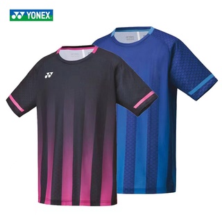 Yonex เสื้อกีฬาเทนนิส แบดมินตัน แห้งเร็ว สําหรับผู้ชาย และผู้หญิง