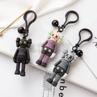 พรรคของขวัญพวงกุญแจ DIY การ์ตูนเซซามีสตรี Kaws สร้างสรรค์วงกลมแฟชั่นจี้ กระเป๋าจี้