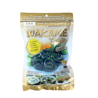 ทาเบรุ สาหร่ายวากาเมะอบแห้งตัดสั้น (WAKAME) 50 กรัม