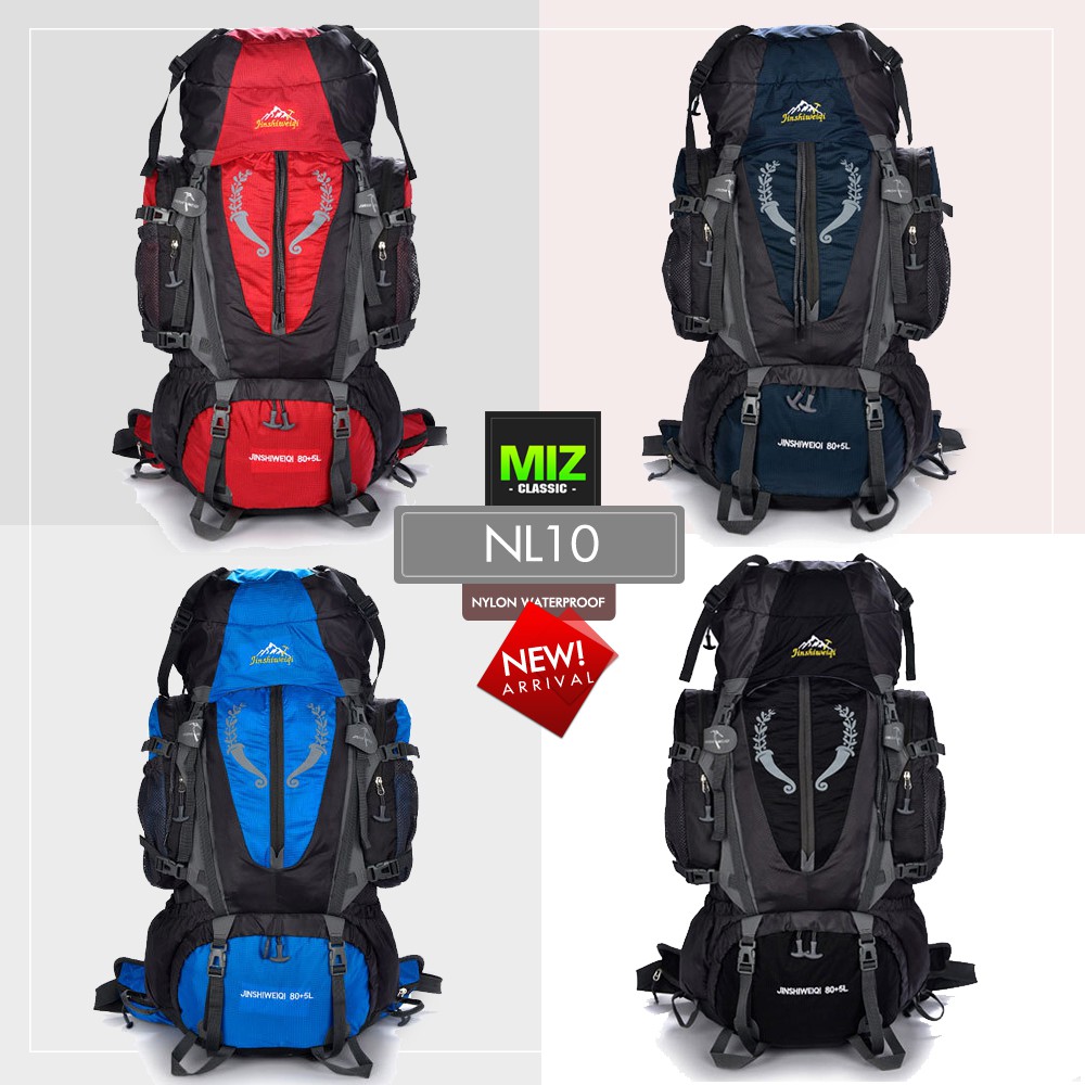 NL10 ขนาด 80+5 L (เสริมโครง) คุ้มค่า รับน้ำหนัก ทนทาน ระบายอากาศดีเยี่ยม เดินป่า ขึ้นเขา กางเต็นท์ รุ่นนี้แนะนำ