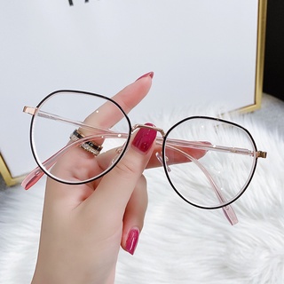 Ladies Radiation Protection Glasses Fashion Metal Anti-Fatigue Glasses