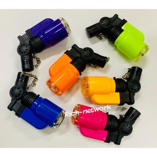 ไฟแช็ค ไฟหัวพ่น No.83  Butane Jet Lighter Torch Turbo Pipe Lighter Mini Spray Gun Cigar Lighter Windproof