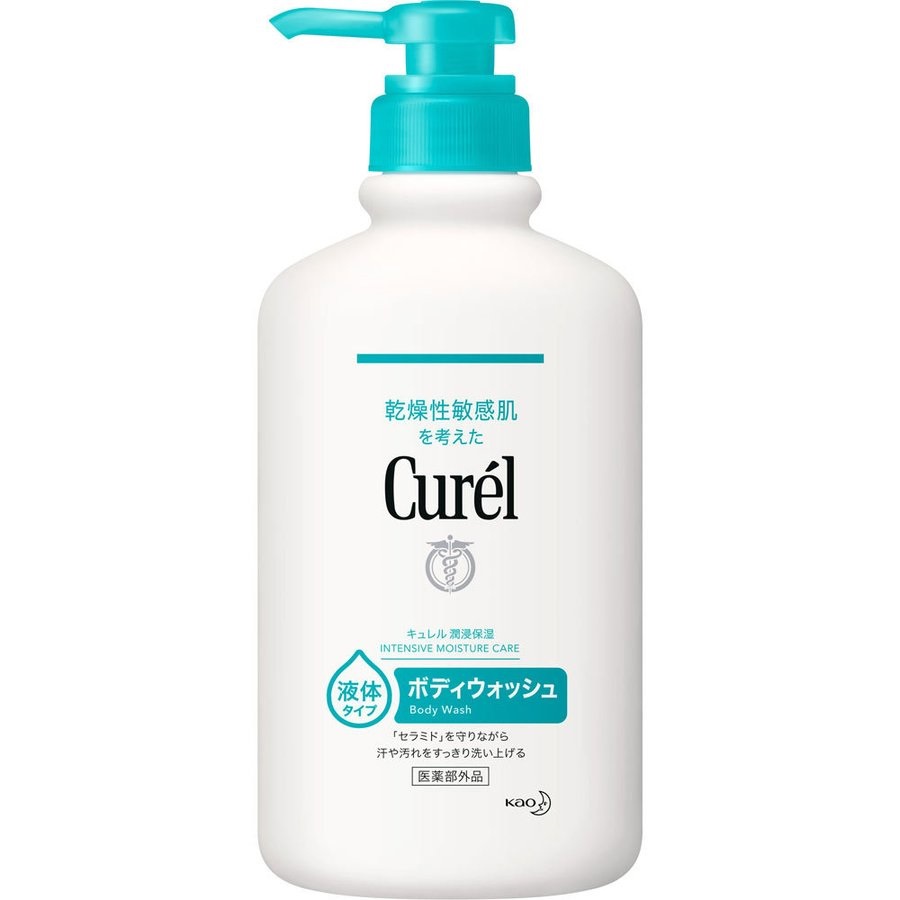 CUREL INTENSIVE MOISTURE CARE Body Wash เจลอาบน้ำคิวเรลอินเทนซีฟมอยส์เจอร์แคร์บอดี้จากญี่ปุ่น