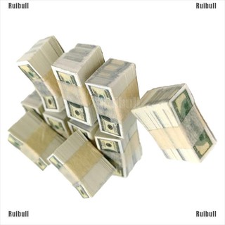 Ruical 1 / 12 Scale A Bundle Miniature Play US $ 100 / $ 1banknotes