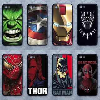เคส  Vivo  Y81 / Y81i ใช้เคสเดียวกัน  ลายฮีโร่ ขอบนิ่มหลังแข็ง เคสมือถือ เคสโทรศัพท์ Case